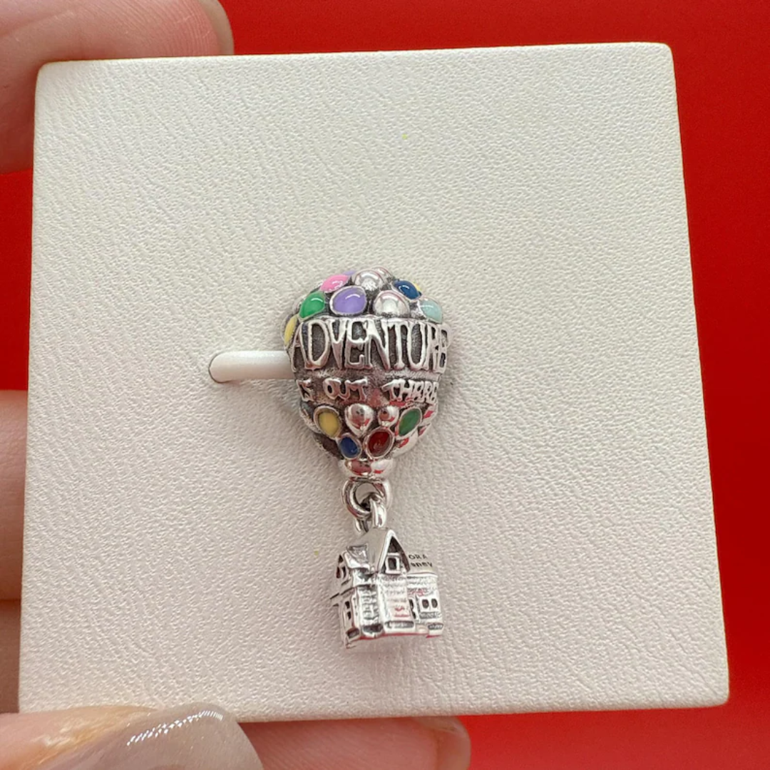 Charm Casa de los globos UP | Plata ley 925