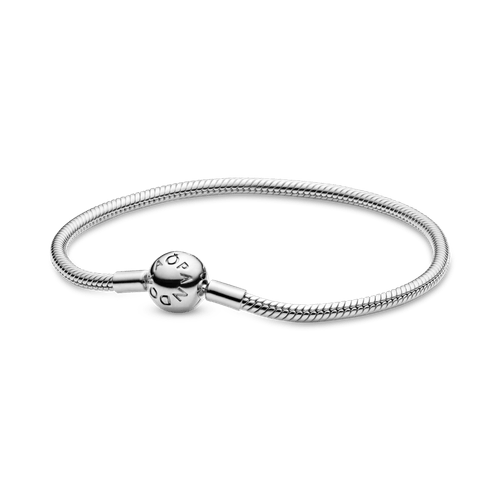 Pulsera tipo serpiente con broche de presión sencillo