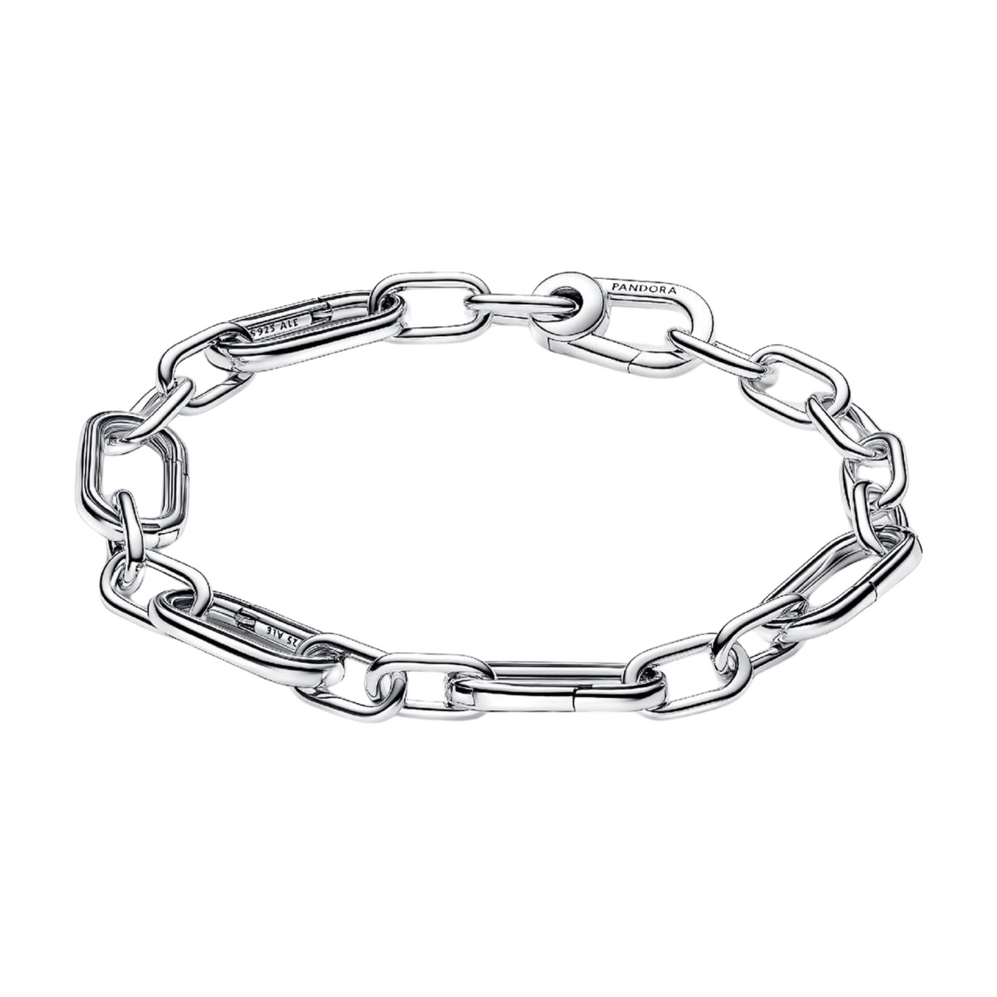 Pulsera con Eslabones | Plata ley 925