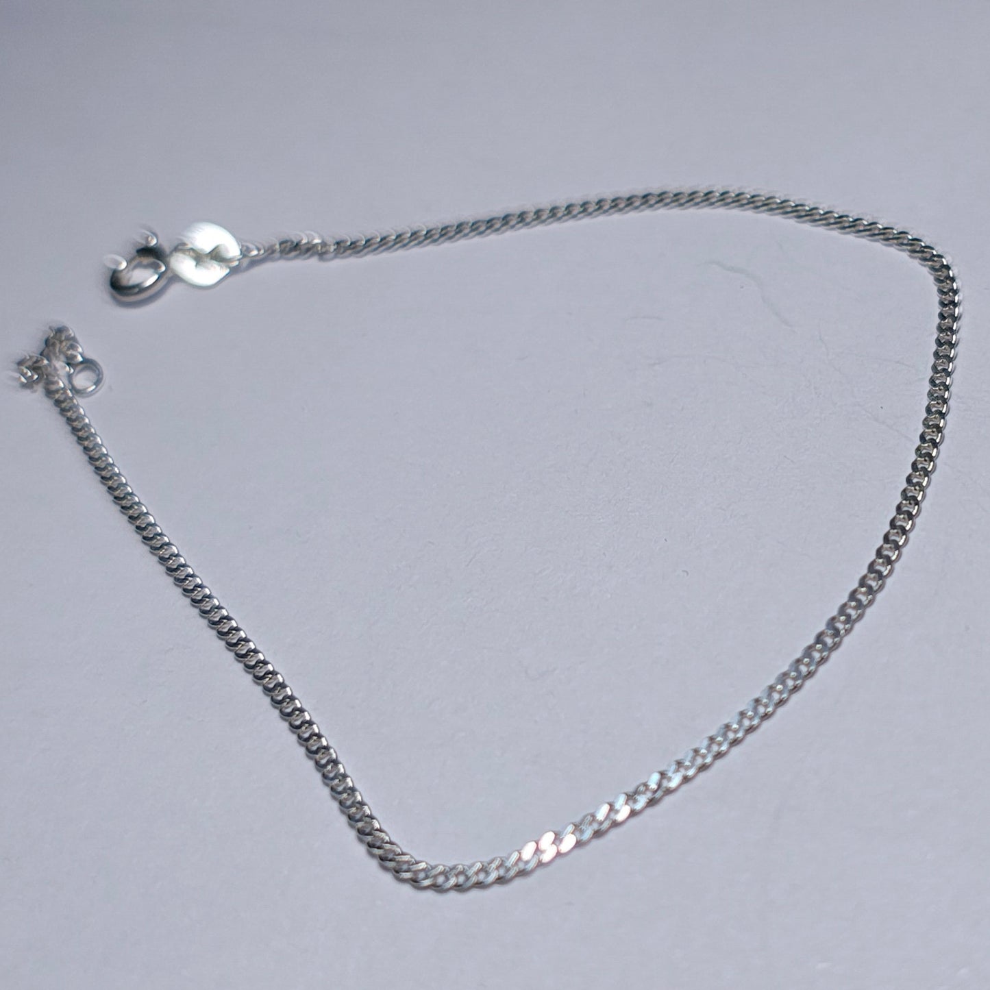 Pulsera Cubana en plata ley 925