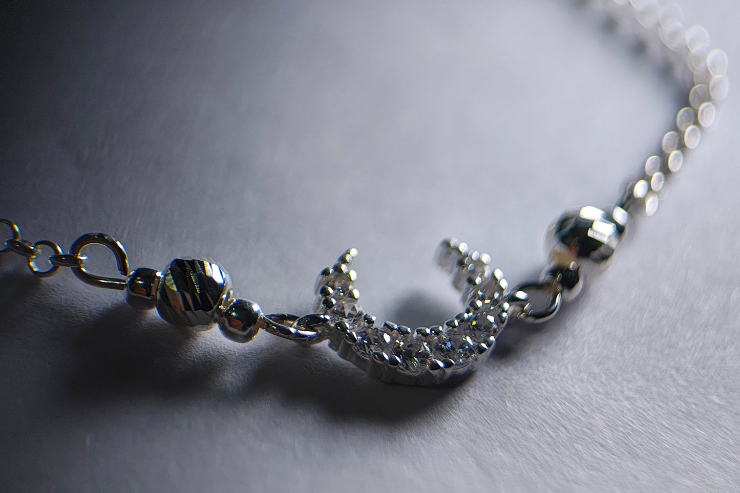 Pulsera Lunar en plata ley 925