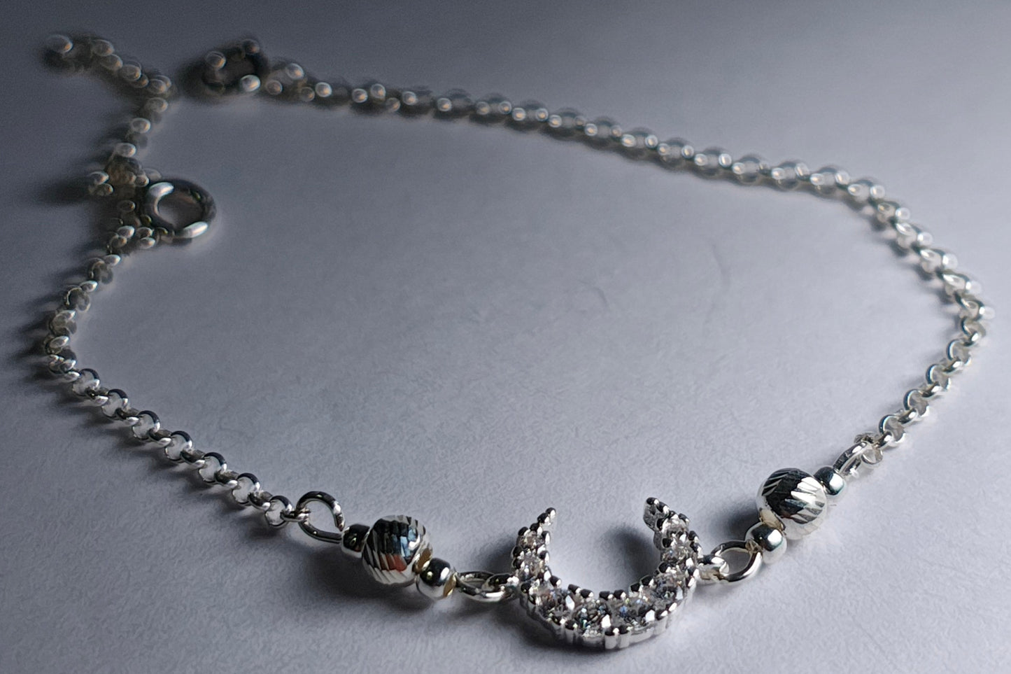 Pulsera Lunar en plata ley 925