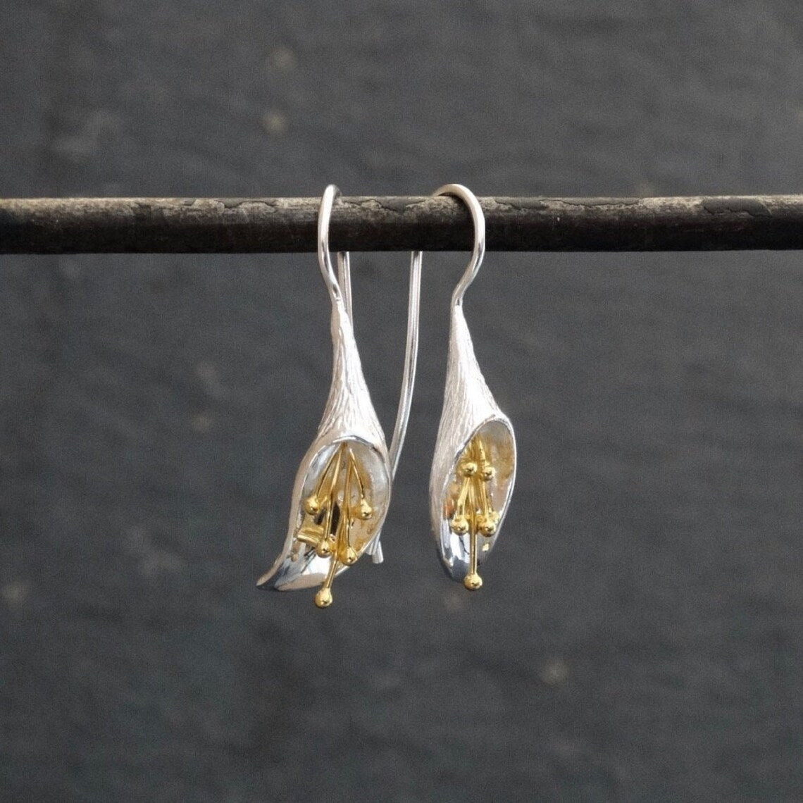 Aretes Flor Campanilla