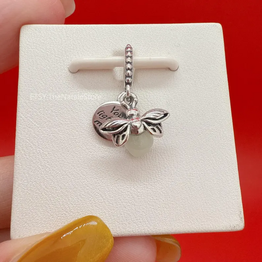 Charm Luciernaga Evangeline | Plata ley 925