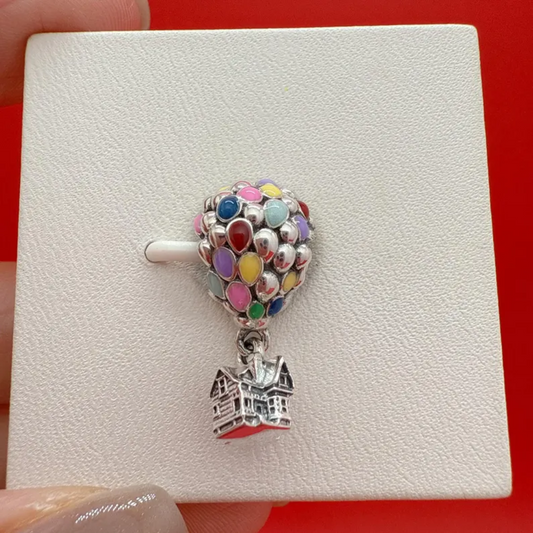 Charm Casa de los globos UP | Plata ley 925