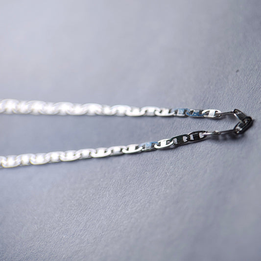 Cadena cuadrada plata ley 925