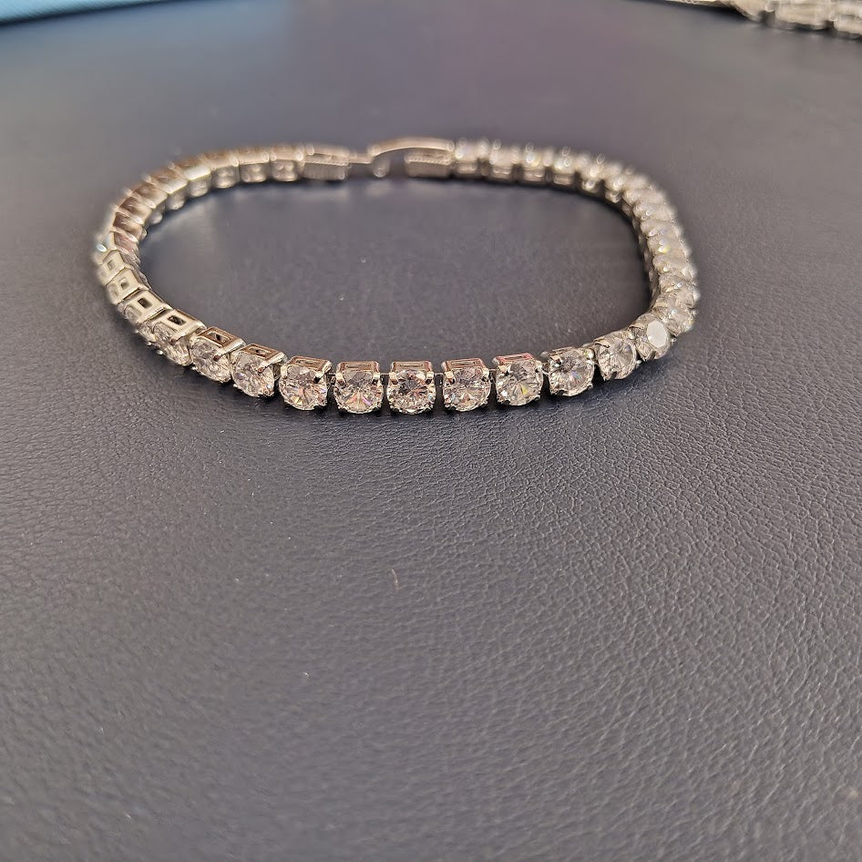 Pulsera Tennis en Plata 925 - Deporte y Elegancia