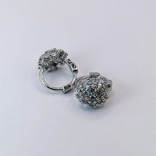 Aretes Tipo Copo de Nieve