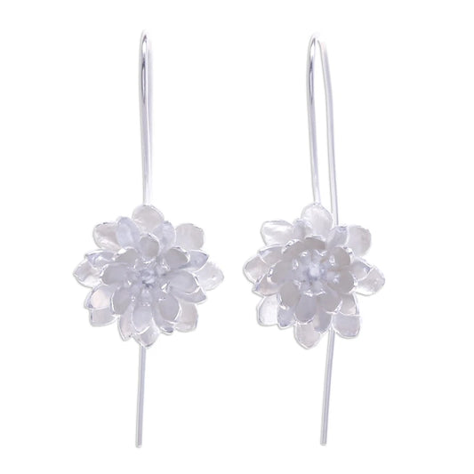 Aretes Flor Larga